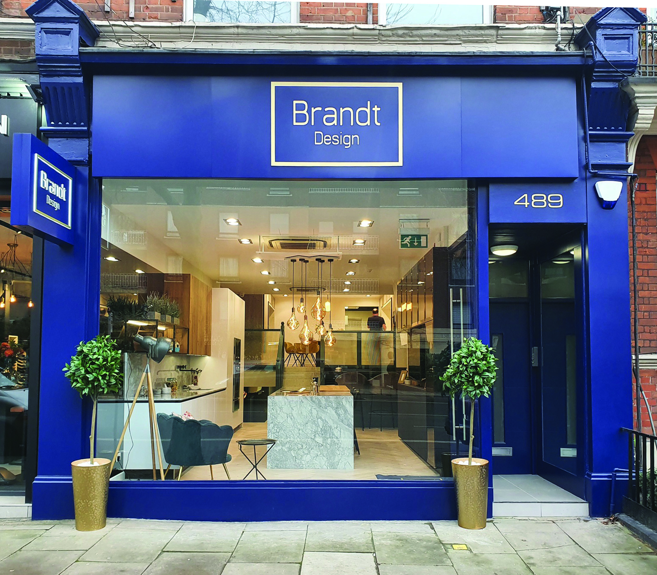 [4] Brandt Design – Finchley Road, Hampstead Showroom exterior – HR