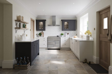 Meltham in Dove Grey & Charcoal finishes by Daval