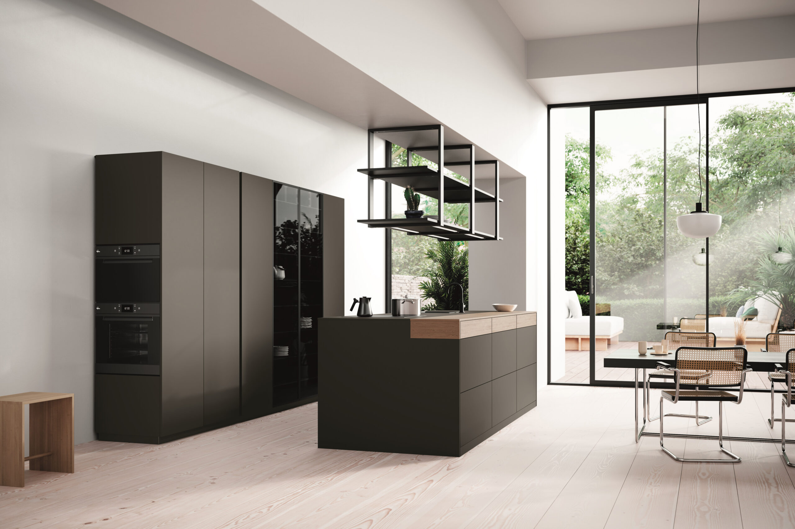 _Rotpunkt 2021 – New Clay Dark kitchen & Ceiling Frames