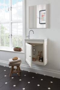 _Radcliffe Thurlestone 1-door vanity, Rosedale White